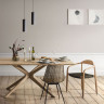 Стул Kave Home GLYNIS CC0555S15 (бежевый/черный)