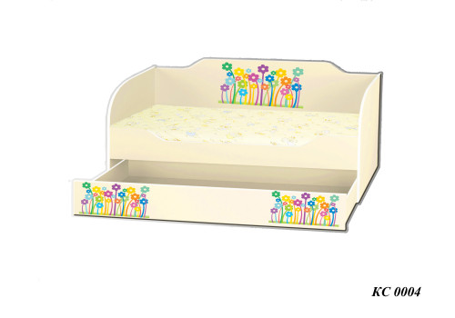 Детская кровать VRN-  серии «Kinder Cool» 