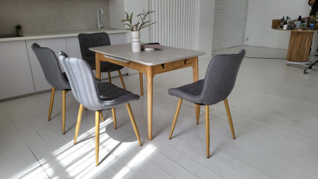 Стол обеденный модерн VTR- ТМ-120 бардылио лайт + бук