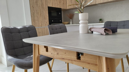 Стол обеденный модерн VTR- ТМ-120 бардылио лайт + бук