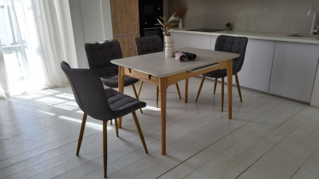 Стол обеденный модерн VTR- ТМ-120 бардылио лайт + бук