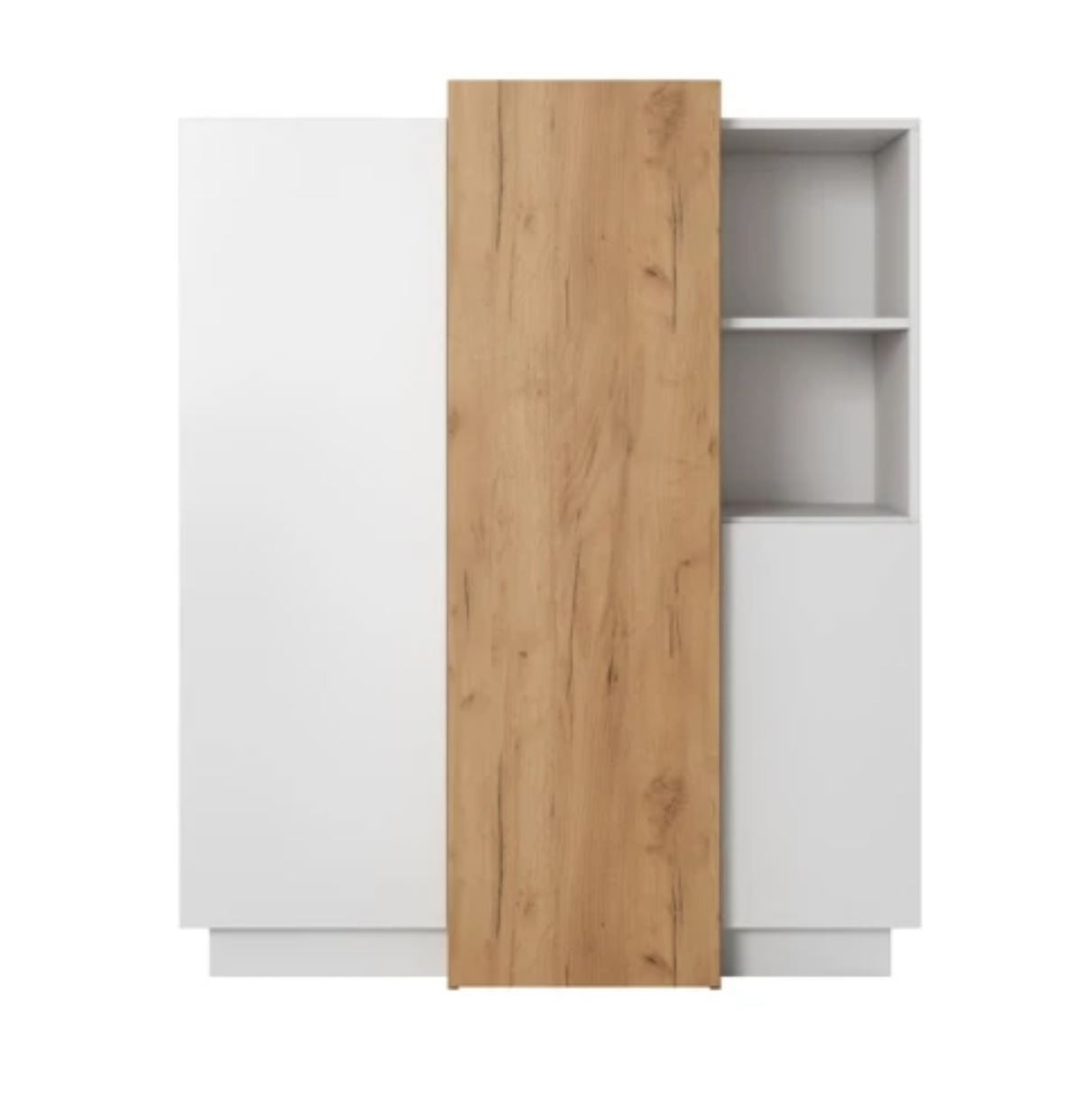 Комод Perfect Home 3Д / 3D 3-дверный 3D/110 Белый/дуб золотой крафт