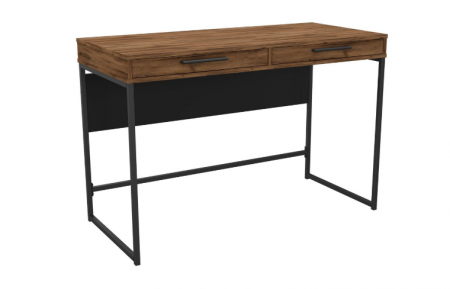 Стол компьютерный AMF- Campari Cr1200 (1200х500х800Н) черный / Дуб Ливорно