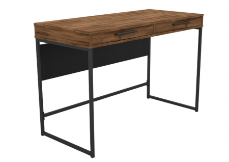 Стол компьютерный AMF- Campari Cr1200 (1200х500х800Н) черный / Дуб Ливорно