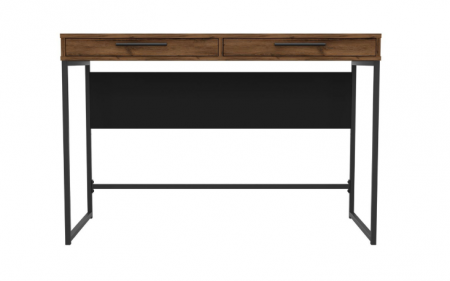 Стол компьютерный AMF- Campari Cr1200 (1200х500х800Н) черный / Дуб Ливорно