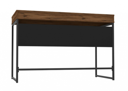 Стол компьютерный AMF- Campari Cr1200 (1200х500х800Н) черный / Дуб Ливорно