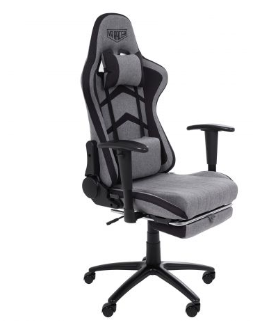 Кресло геймерское MFF- VR Racer Textile Craft серый/черный