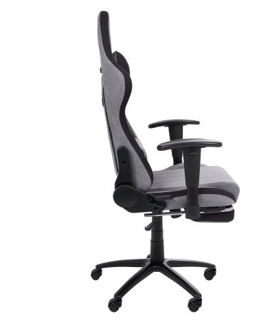 Кресло геймерское MFF- VR Racer Textile Craft серый/черный