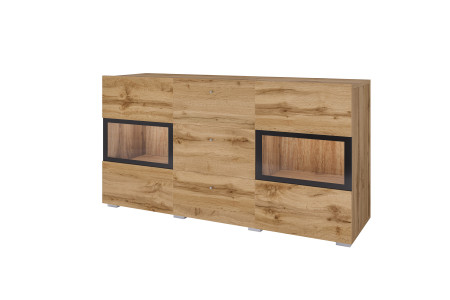 Комод на 2 двери и 3 ящика Helvetia BAROS 24N0BM26 (дуб вотан)