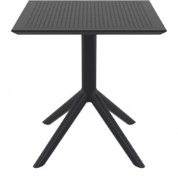 Стол уличный Siesta Sky Table 70 (черный)