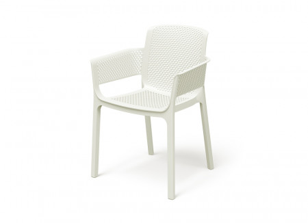 Кресло обеденное уличное VLL- FERNE Nexo (коричневый, молочный)