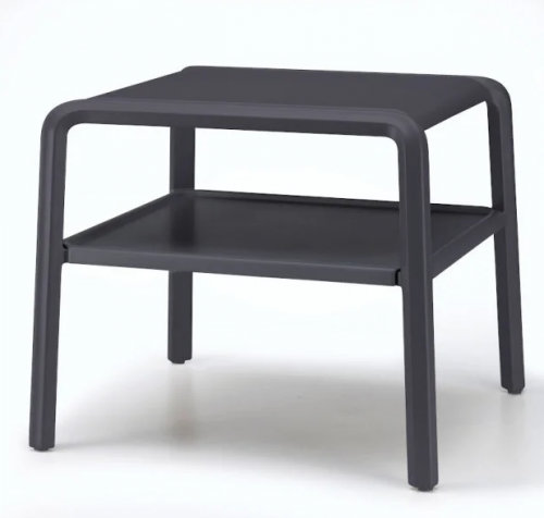 Стол пластиковый кофейный VLL- SCAB VELA (белый, антрацит)