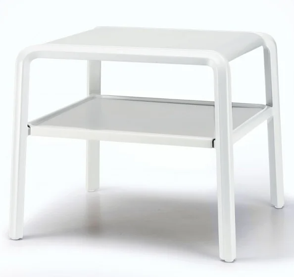 Стол пластиковый кофейный VLL- SCAB VELA (белый, антрацит)