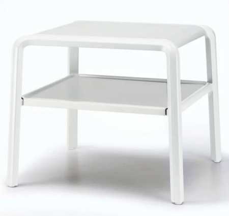 Стол пластиковый кофейный VLL- SCAB VELA (белый, антрацит)