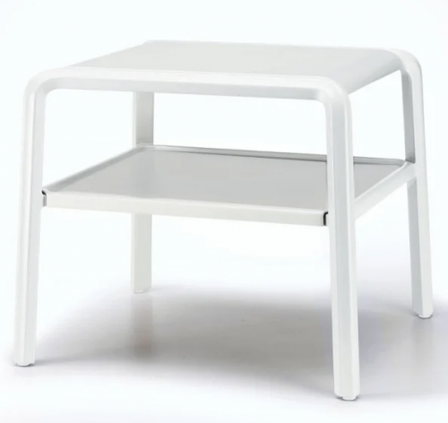 Стол пластиковый кофейный VLL- SCAB VELA (белый, антрацит)