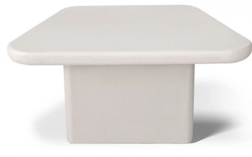 Стол кофейный CRV- Roso,Cream top cream base 70 cm,бежевый