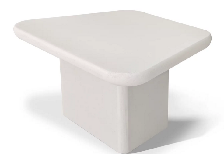 Стол кофейный CRV- Roso,Cream top cream base 70 cm,бежевый