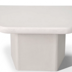 Стол кофейный CRV- Roso,Cream top cream base 70 cm,бежевый