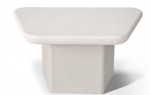 Стол кофейный CRV- Roso,Cream top cream base 70 cm,бежевый