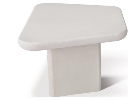 Стол кофейный CRV- Roso,Cream top cream base 70 cm,бежевый