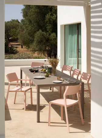 Стол Nardi DEI- Tevere Extensible 210 TORTORA