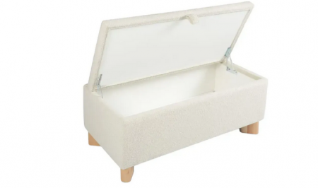 Банкетка с открывающейся крышкой Mil- Flay 80х48х45 см (444) белый