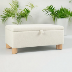 Банкетка Mil- Flay 80х48х45 см. (444),Белый