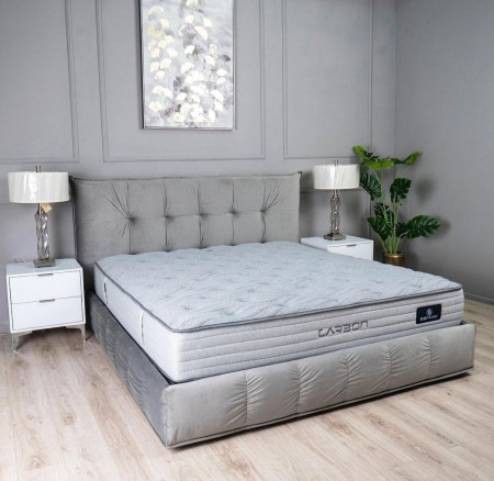 Кровать с подъемным механизмом TOP- FRISCO Теана серый