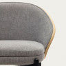 Стул барный Kave Home EAMY C0600001HE12 (бежевый/серый)
