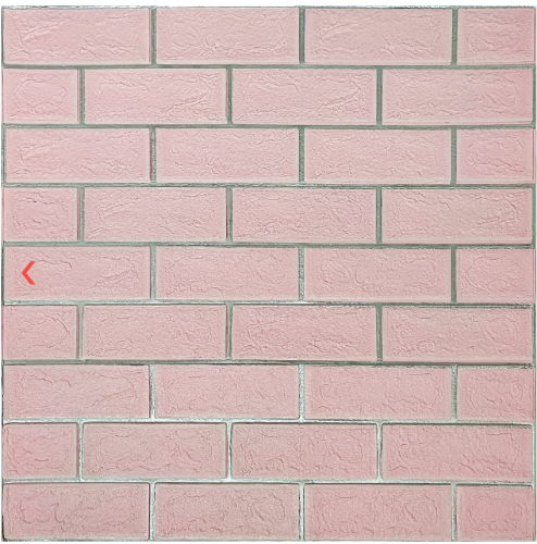 ПАНЕЛЬ СТЕНОВАЯ 3D NEW CULTURAL WALL 70*70CM*5MM PINK+SILVER STK- SW-00001501