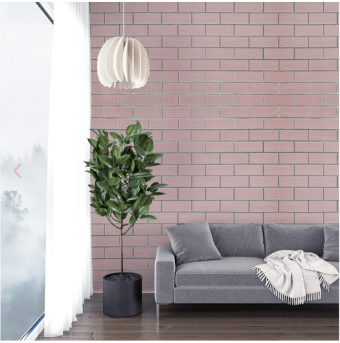 ПАНЕЛЬ СТЕНОВАЯ 3D NEW CULTURAL WALL 70*70CM*5MM PINK+SILVER STK- SW-00001501