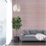 ПАНЕЛЬ СТЕНОВАЯ 3D NEW CULTURAL WALL 70*70CM*5MM PINK+SILVER STK- SW-00001501