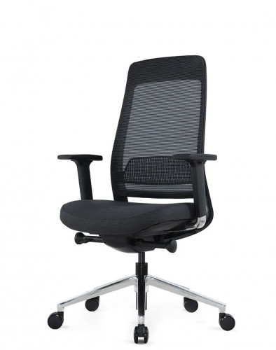 Крісло для оператора LUX- FILO-B1 BLACK ергономічне