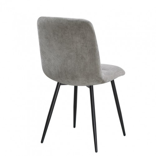 Стул Avn- BOS Light Grey Corduroy светло-серый 