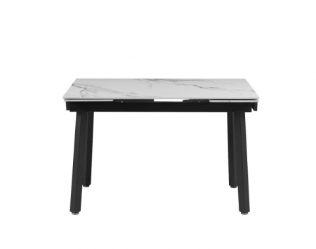 Стол обеденный Prime TC EVRO- Ashwood White Glossy Ceramics