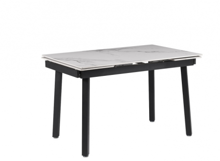 Стол обеденный Prime TC EVRO- Ashwood White Glossy Ceramics
