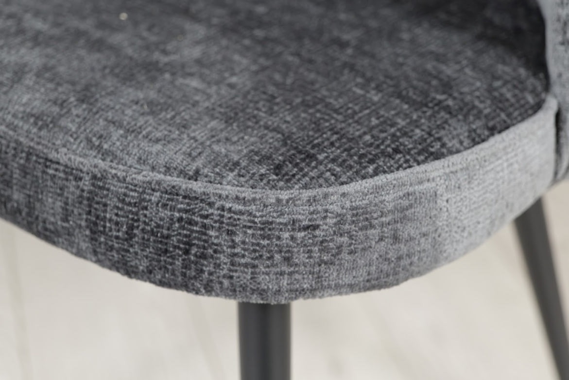 Стул обеденный TOP- Альдо графит (ноги металл)  