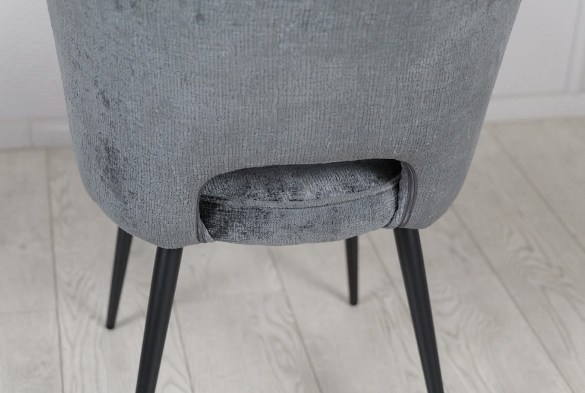 Стул обеденный TOP- Альдо графит (ноги металл)  