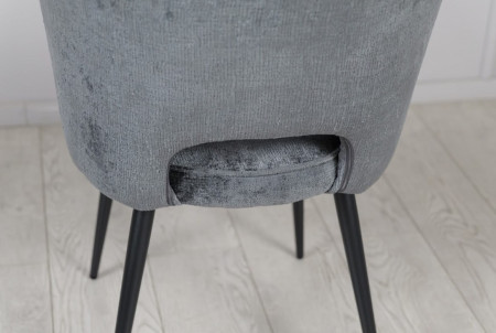 Стул обеденный TOP- Альдо графит (ноги металл)  