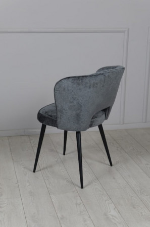 Стул обеденный TOP- Альдо графит (ноги металл)  