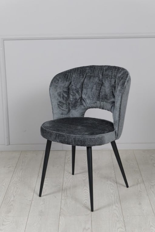 Стул обеденный TOP- Альдо графит (ноги металл)  