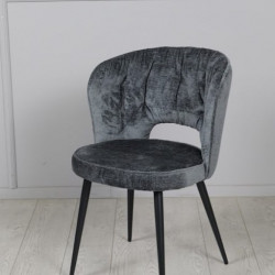 Стул обеденный TOP- Альдо графит (ноги металл)  