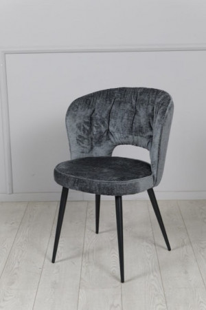 Стул обеденный TOP- Альдо графит (ноги металл)  