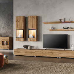 Комплект в гостиную Helvetia BAROS (дуб вотан)