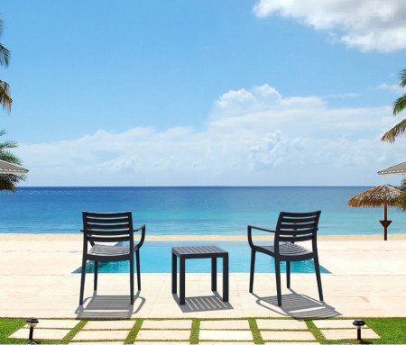 Стол для шезлонга Siesta Ocean Side Table (серый)