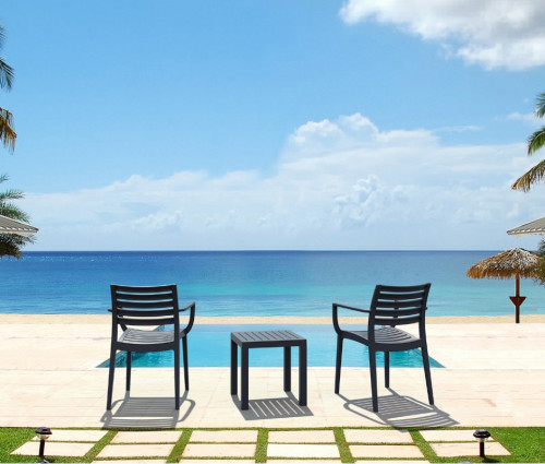 Стол для шезлонга Siesta Ocean Side Table (серый)