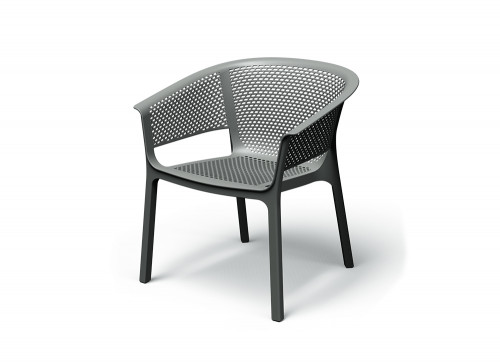 Лаунж-кресло уличное VLL- FERNE Nexo (серый, антрацит)