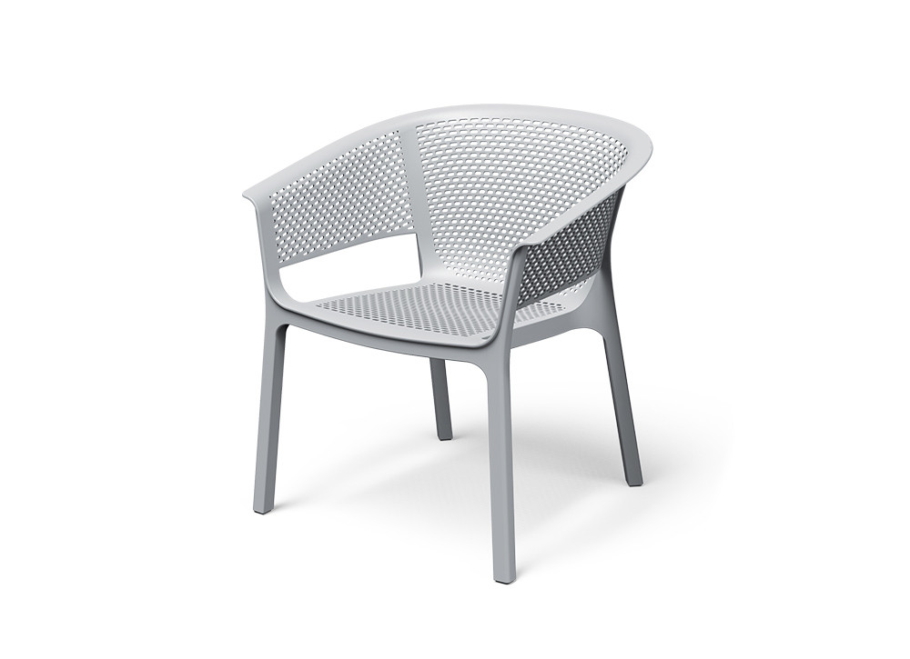 Лаунж-кресло уличное VLL- FERNE Nexo (серый, антрацит)