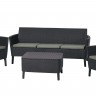 Комплект мебели для отдыха ECO- Salemo 3 seater set  коричневый