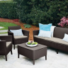 Комплект мебели для отдыха ECO- Salemo 3 seater set  коричневый